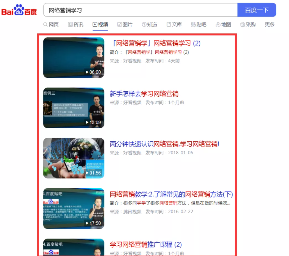 視頻營銷