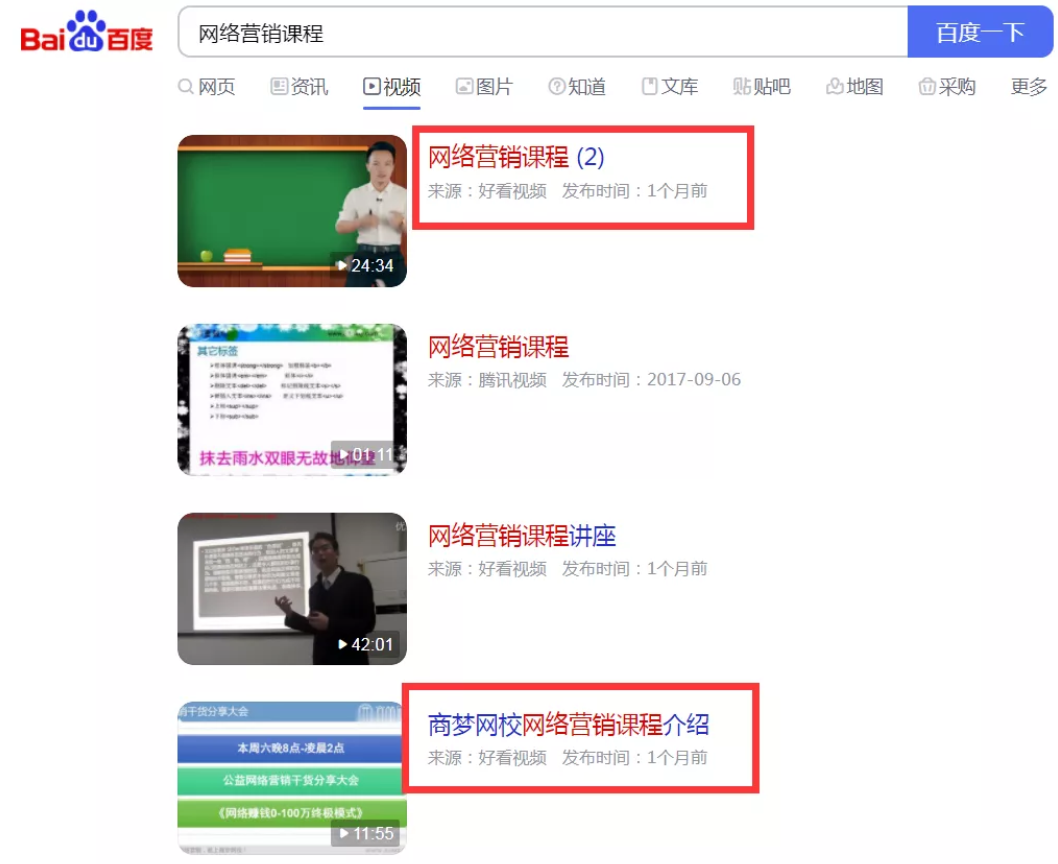 視頻營銷