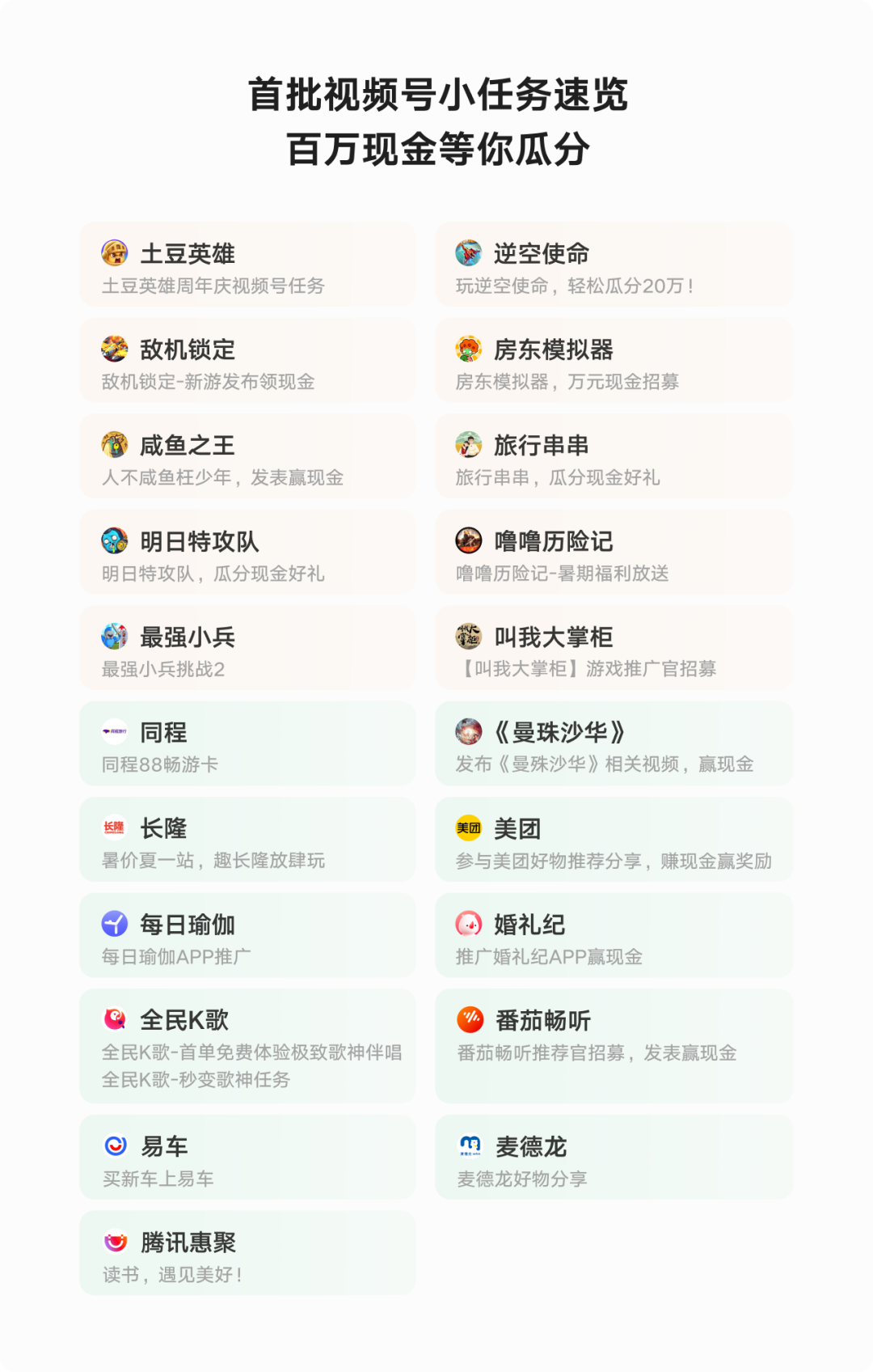 微信視頻號(hào)項(xiàng)目
